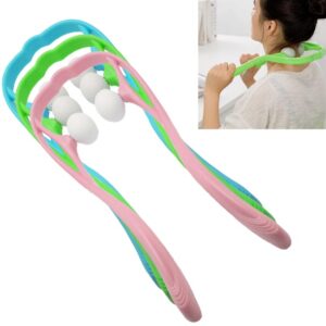 Plastic Pressure Point Relieve Hand Roller Neck Massager