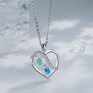 Love Turtle Necklace European And American Gift For Mom